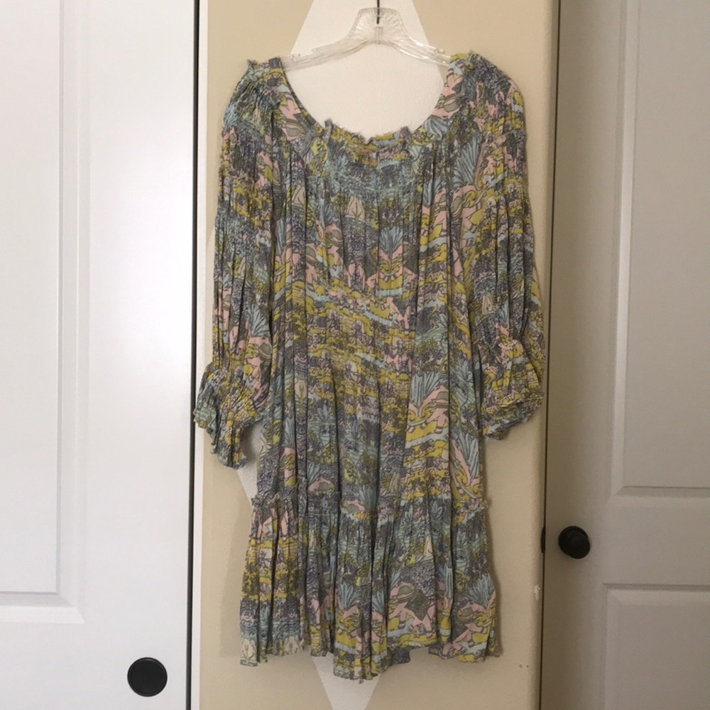 Free people multi color dress